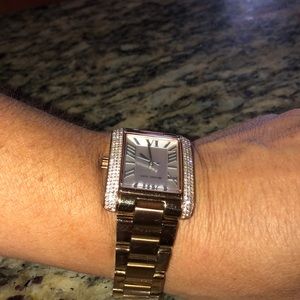 Rose Gold Micheal Kors Watch